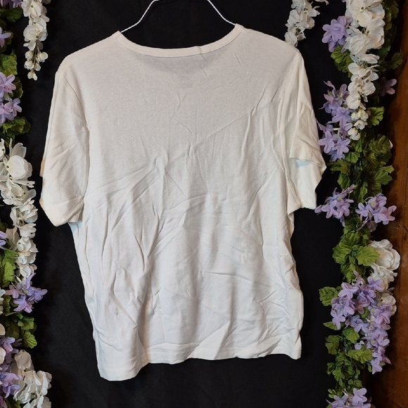 Cruise Wear & Co. Cream Cotton Tee - XL - Picture 3 of 3